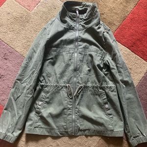 Army green jacket